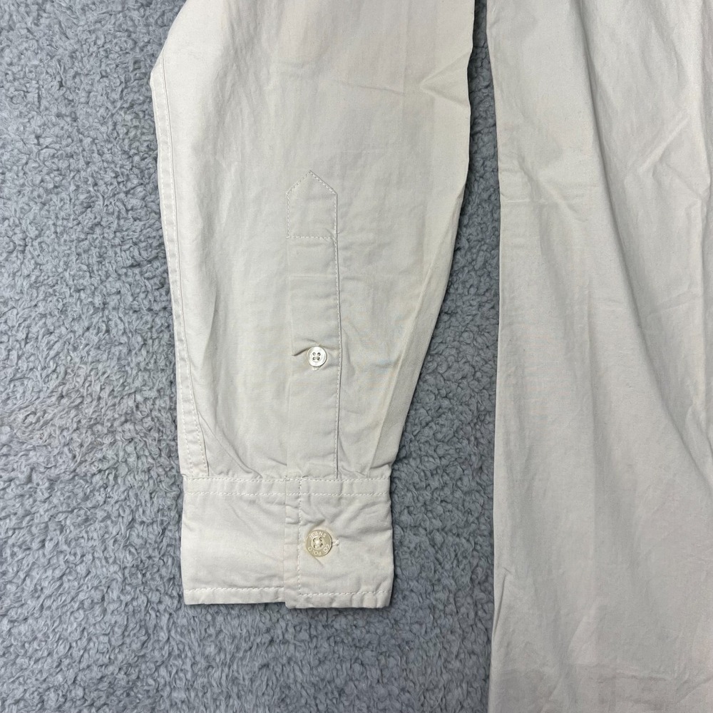 Polo Ralph Lauren Women's Cream Button-Front Shirt Dress - Picture 7 of 16